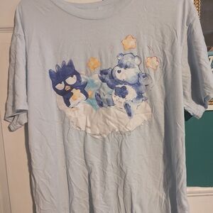 Sanrio Light Blue Graphic Tee